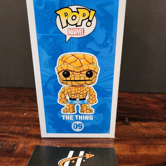 Marvel The Thing (Black & White) Funko PoP! Vinyl Figure #09 Gemini Collectibles - Picture 4 of 8